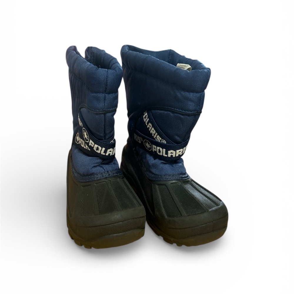 Polaris Blue and Black Winter Boots